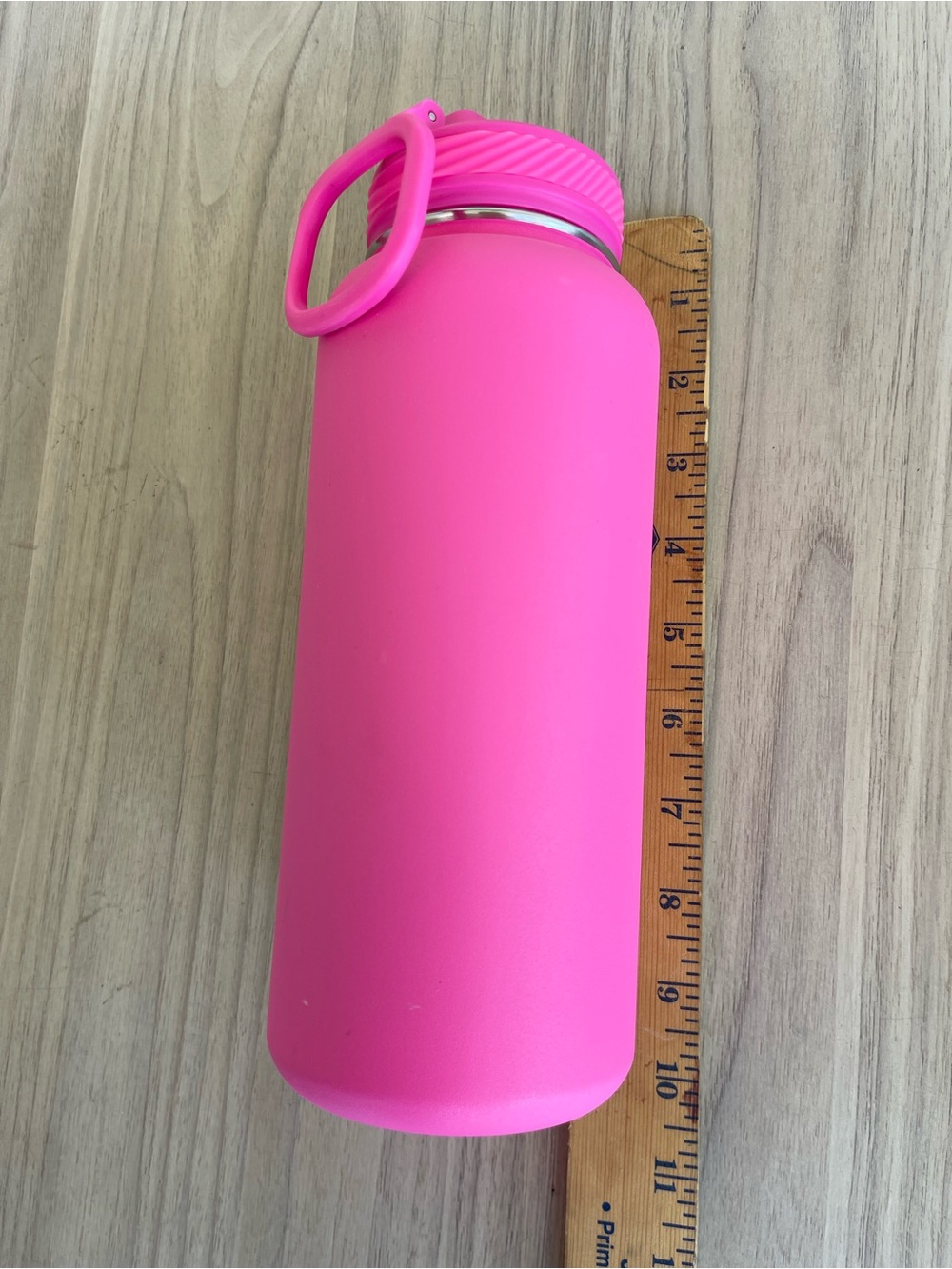lululemon Hot Pink Insulated Bottle with Straw Lid - Picture 10 of 10